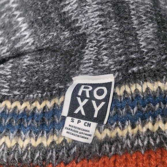 Roxy Multicolored Aztec Southwestern Knit Open Front Cardigan S - Picture 6 of 6